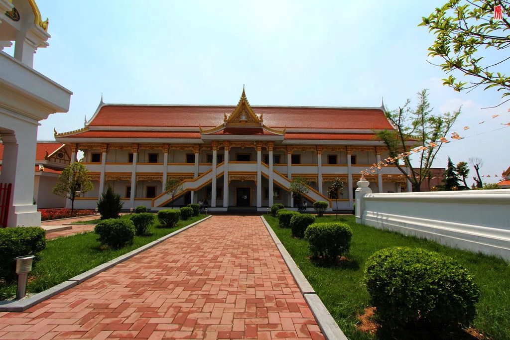 缅甸样式的寺庙