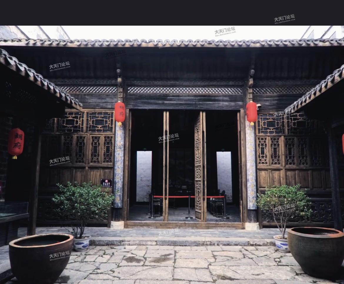 深藏竟陵老城区的胡家花园