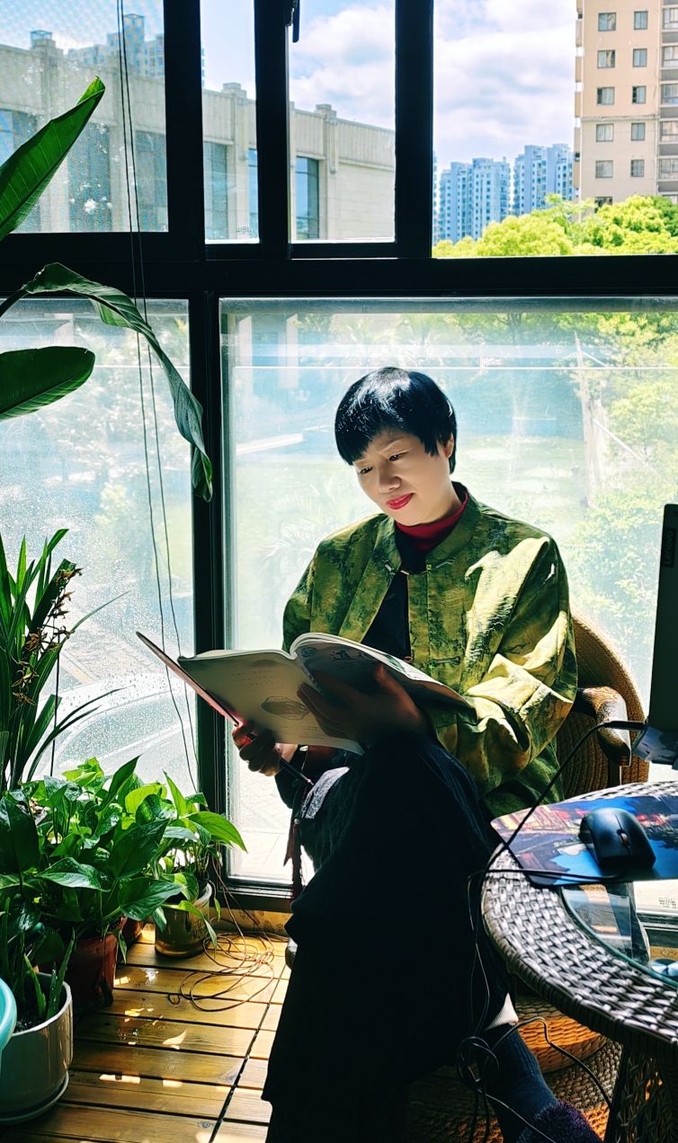 读书的样子最美！